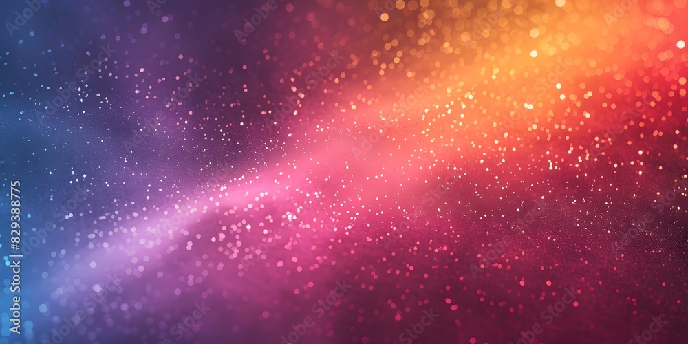 Fototapete bright gradient background with colorful grains. it represents a mix of energy, movement, fun and li