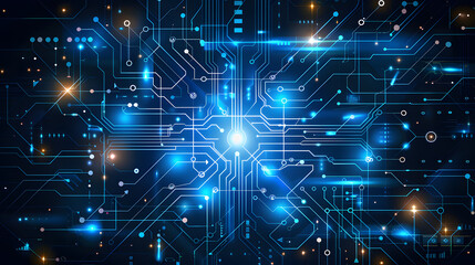 Cyber innovation technology background