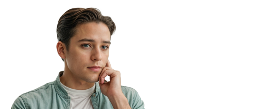 person who is thinking