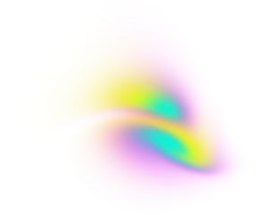 Transparent gradient shape with grains effect