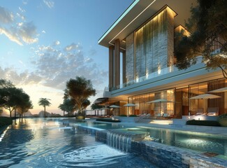 Luxury hotel in Dubai