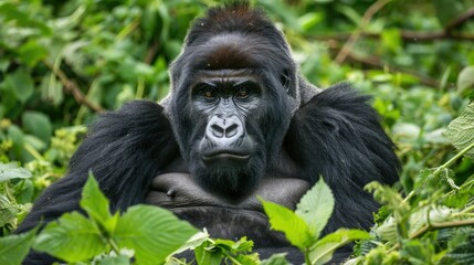 Obraz premium Rwanda Gorilla stil 