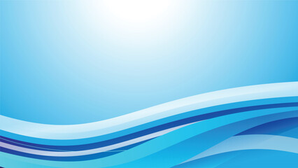 Abstract blue light and  gradient background