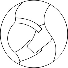 Maternity Support Belt Icon