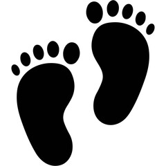 Baby Feet Icon