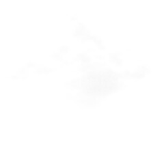 Haze fog clouds climate on transparent backgrounds