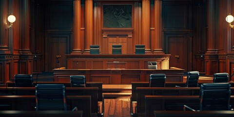 Displaying an exhibit in a court trial to provide supporting evidence for a case Theme: legal presentation