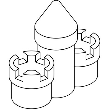 recommend clip art: Sandcastle Icon