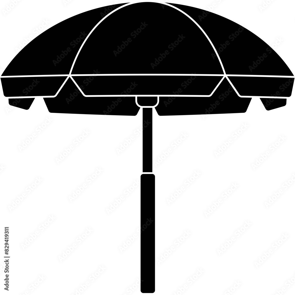 Canvas Prints Parasol Icon