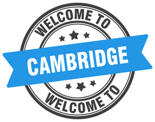 Welcome to Cambridge stamp. Cambridge round sign