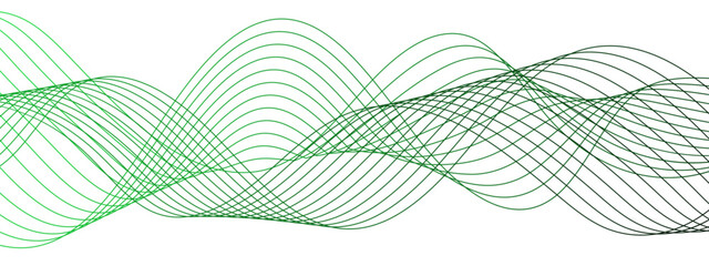 Abstract colorful wave and curve lines background. Curved wavy lines tech futuristic motion background. Geometric design used for parallel lines pattern and presentations.