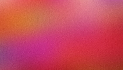 Smooth gradient transition from red to purple in abstract grainy texture