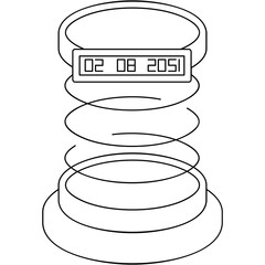 Time Travelling Icon