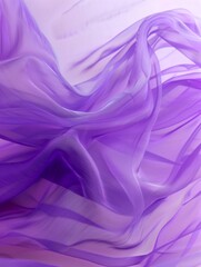 Vibrant purple abstract background with flowing forms and gradient rendering