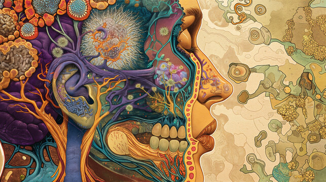 Glands of the endocrine system and hormone production