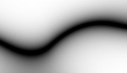 Abstract black blur thin linear abstract curved wavy wide pattern for background, wallpaper, banner, label etc. Overlay png design