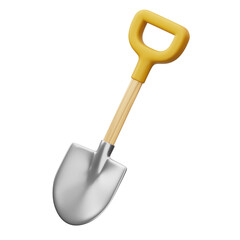 Farming And Agriculture 3D Icon, Shovel