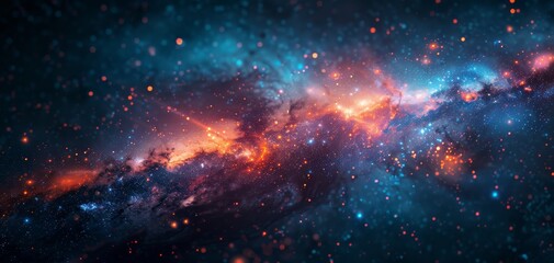 Fototapeta premium universe created with Generative AI technology