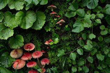 Artistic illustration of lotus flowers with butterflies, ideal for nature-themed decor. Vesak Day greeting card.. Beautiful simple AI generated image in 4K, unique.