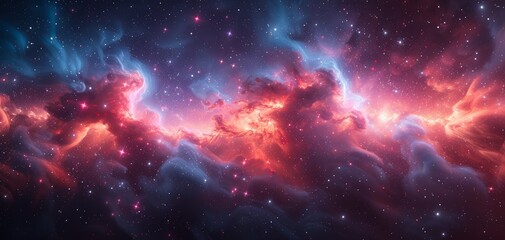 Fototapeta premium universe created with Generative AI technology