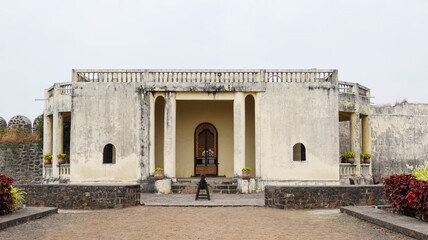Fototapeta premium Front View of Baradari, Naldurg Fort, Naldurg, Osmanabad, Maharashtra, India.