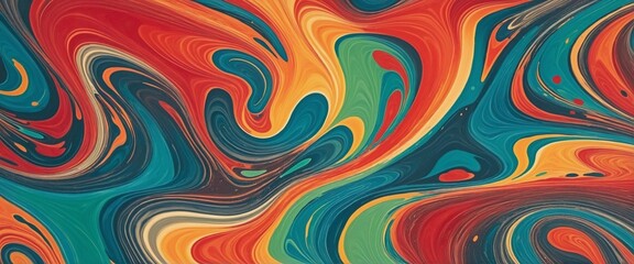 Fototapeta premium Abstract colorful bold colors multicolored art painting illustration texture 