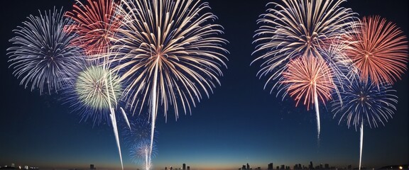 Silvester, Happy New year New Year's Eve Party background banner 