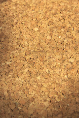 Cork texture of yoga block
