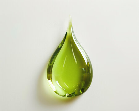 Gota de aceite de oliva.