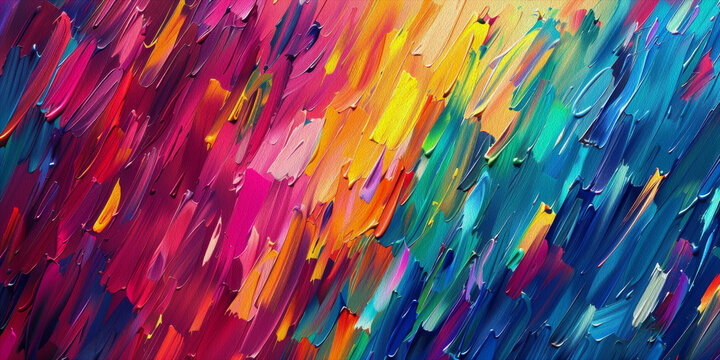 Fondo de pinceladas de colores.