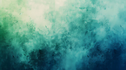 Obraz premium blue green watercolor gradient bright light and glow texture background. Generative AI.