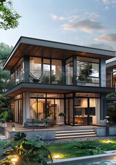 Obraz premium Modern House