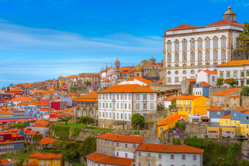 Porto, Portugal old downtown houses