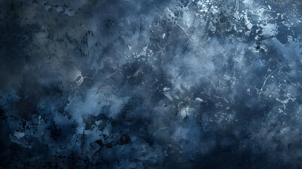 Obraz premium dark blue black grey spray texture color gradient texture background. Generative AI.