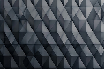 Sophisticated charcoal gray in a gradient geometric diamond pattern.