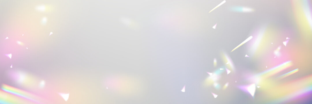 Background material reflection of light Glitter. Hologram reflection, crystal flare leak shadow overlay.