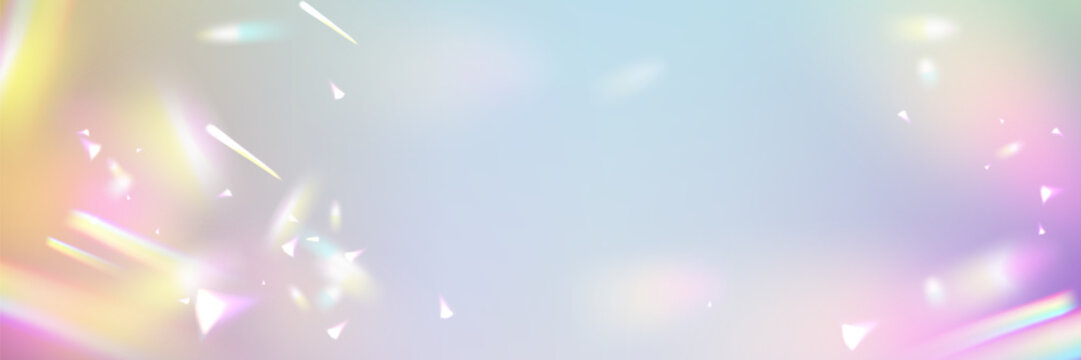 Background material reflection of light Glitter. Hologram reflection, crystal flare leak shadow overlay.