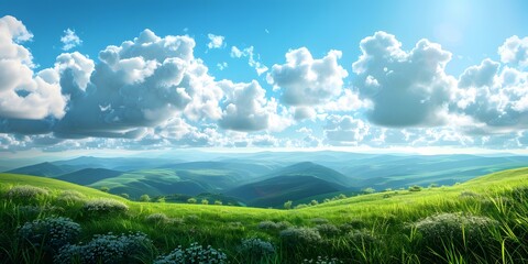 Obraz premium 4K Ultra HD Aesthetic Healingç³»Landscape Image