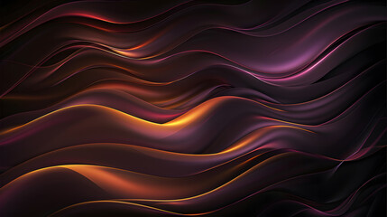 Dynamic wavy texture background. Generative AI.