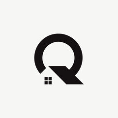 Modern Letter C House Logo Icon Vector