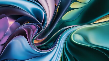 Fluid Colors Abstract
