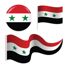 SYRIA FLAG SET
