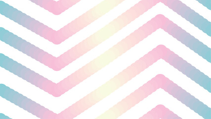 Pastel Gradient Colored Cloudy Zig Zag Stripes Background