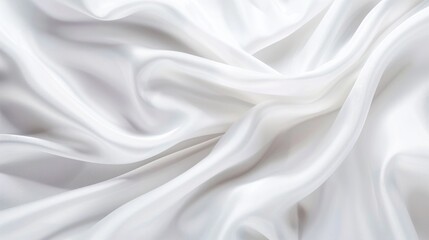 Obraz premium A smooth, seamless white background with a gentle gradient from the center outwards, providing an elegant look