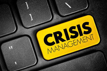 Crisis management - process by which an organization deals with a disruptive and unexpected event...