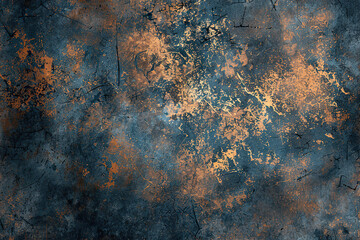 Fototapeta premium Generative ai on theme of beautiful texture dirty old rust, design natural abstract background