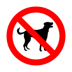 no dog sign