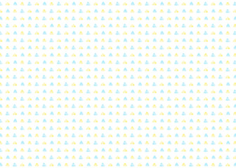 手書きの三角のパターン、水彩カラー、夏の配色