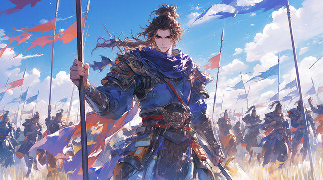 戦国の侍