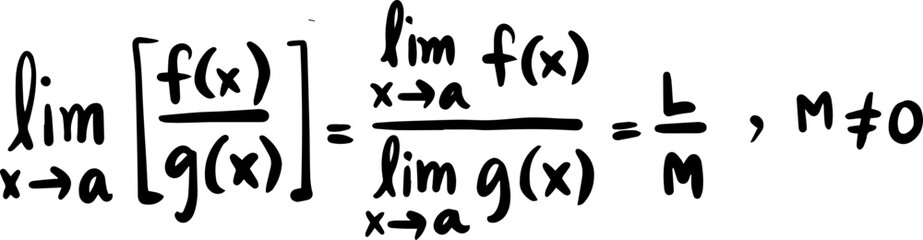 calculus rules math handwritten 